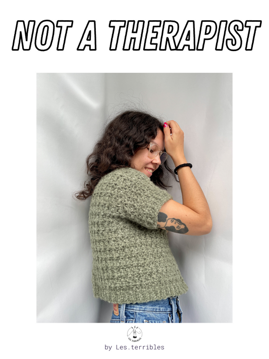 The Not a Therapist Cardigan