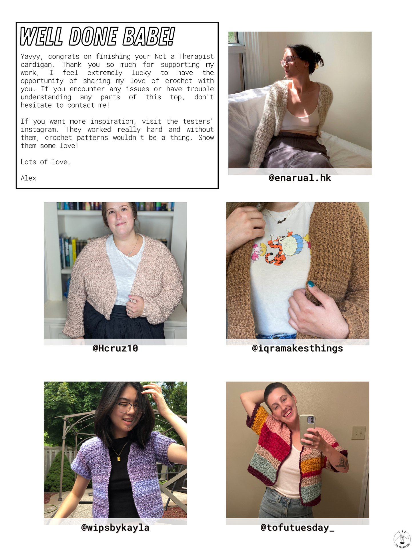 The Not a Therapist Cardigan