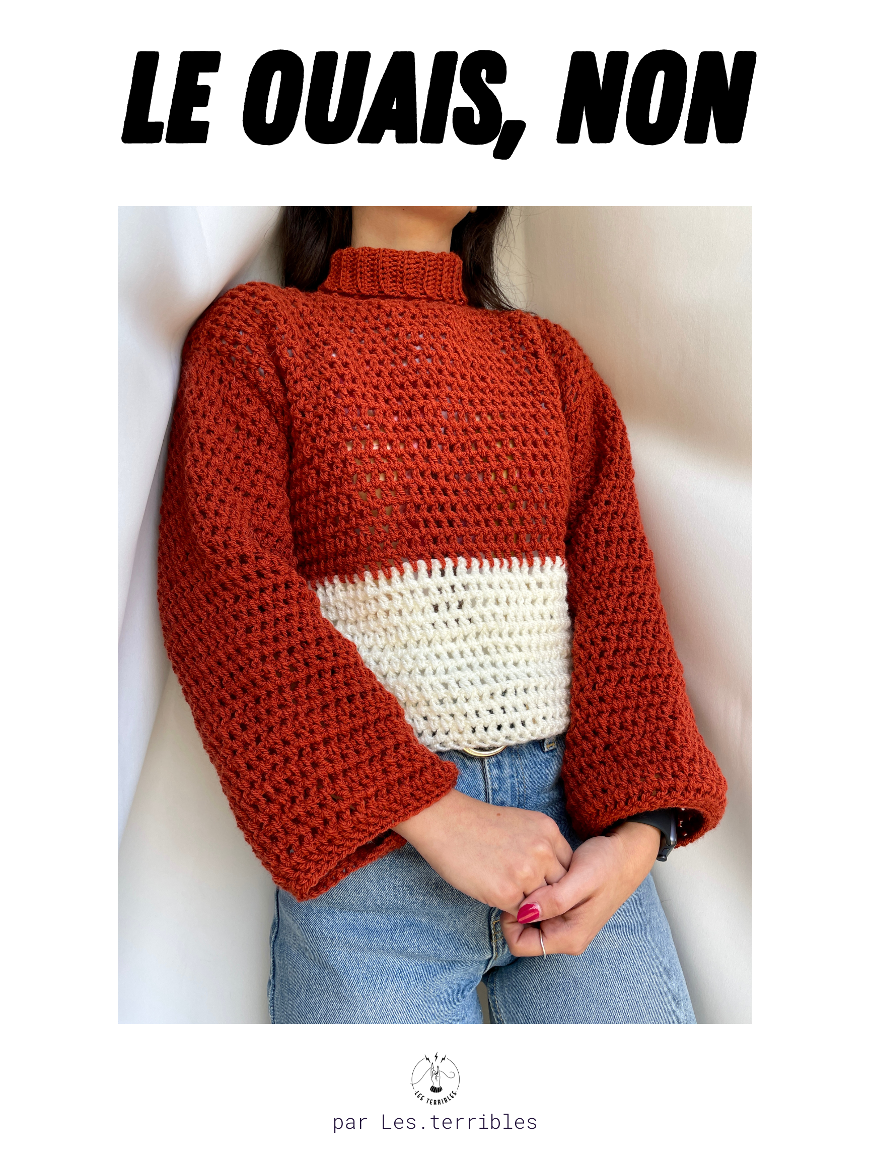 Chandail sales au crochet