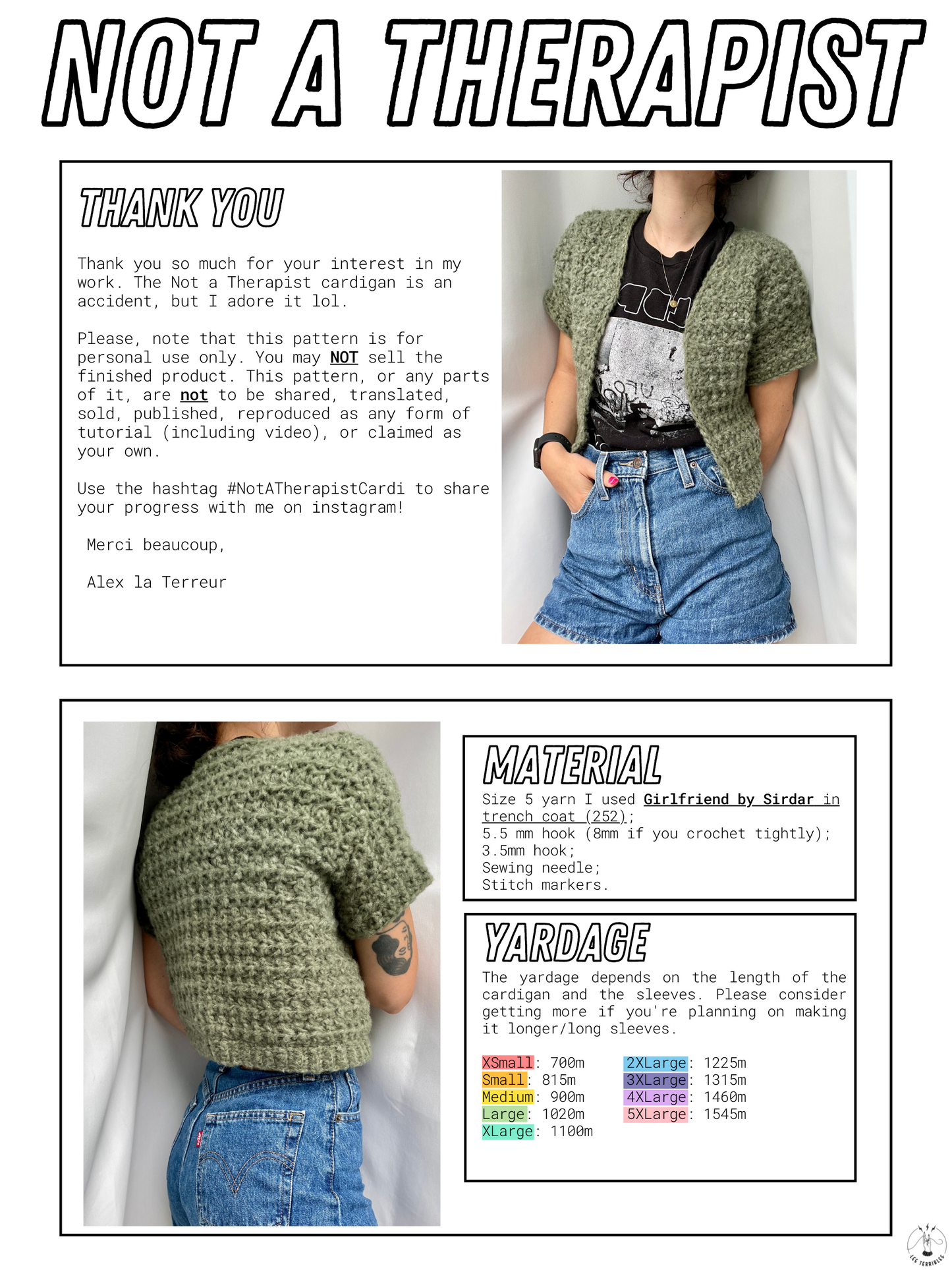 The Not a Therapist Cardigan