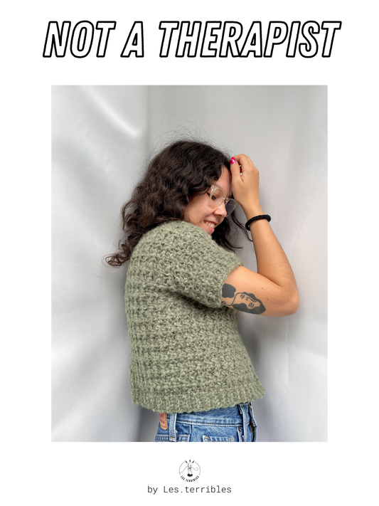 The Not a Therapist Cardigan