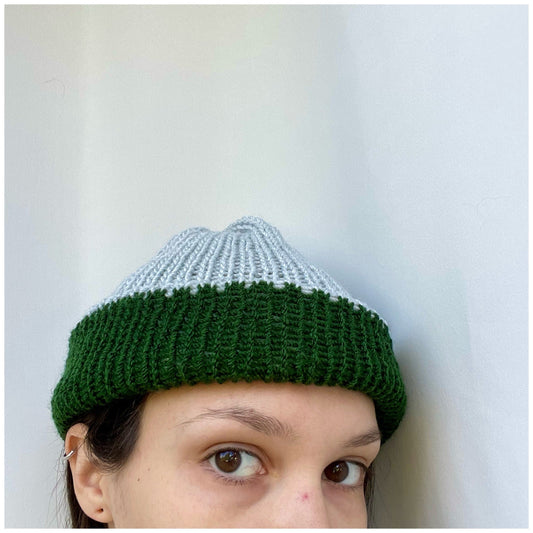 Classic beanie | Knitted | Green