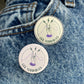 Les.terribles trio | Pin, keychain, and button
